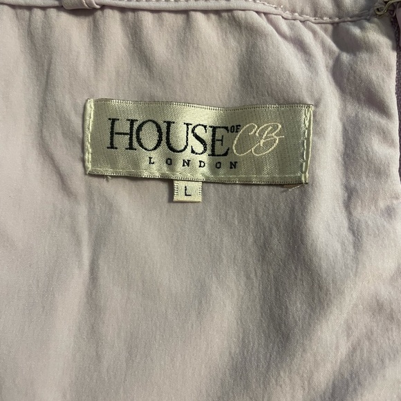 House of CB Lilac Saskia Dress - Picture 6 of 9